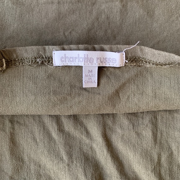 Charlotte Russe boho crop tops sz Med BUNDLE - Picture 4 of 6